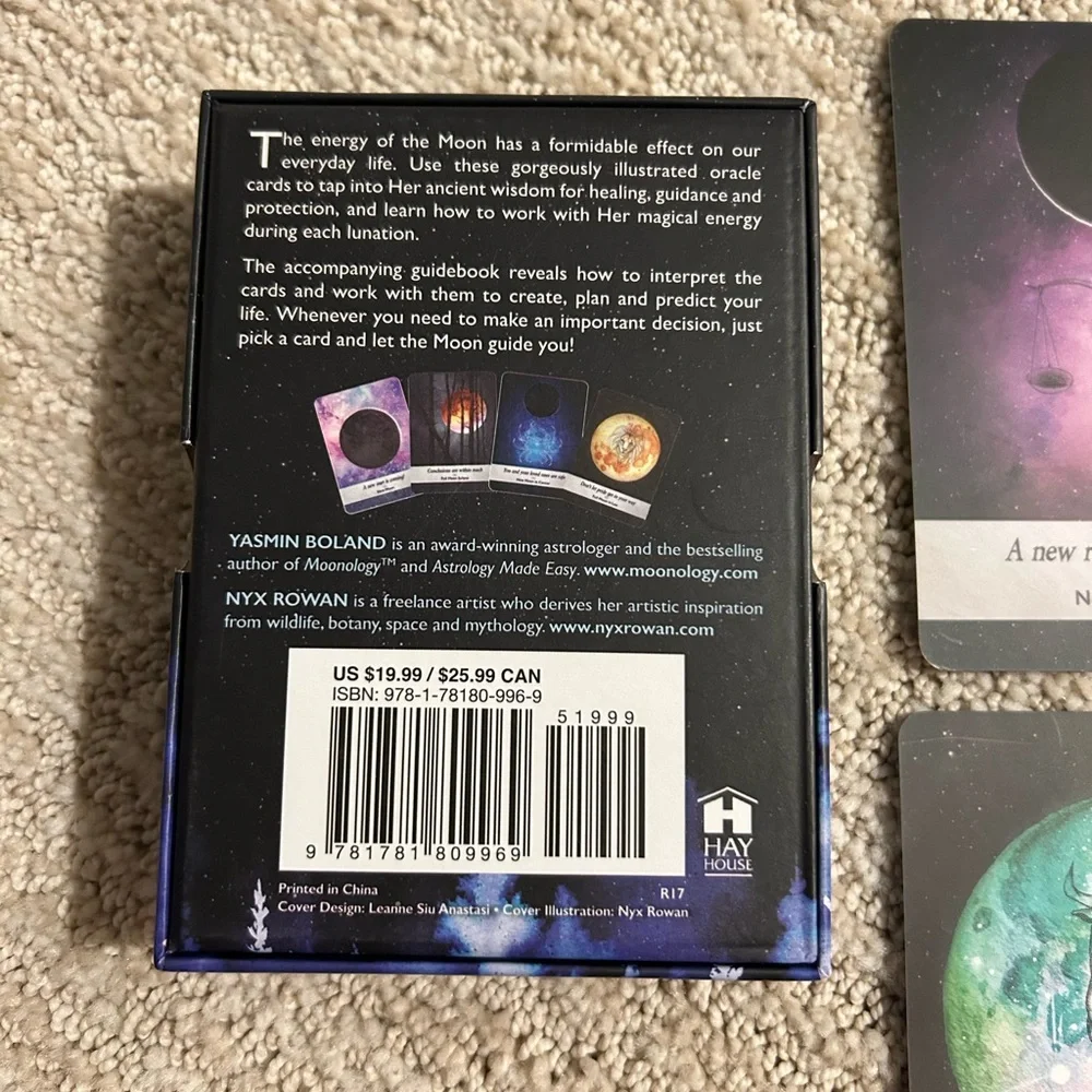 Moonology Oracle Cards and Guidebook - Picture 4 of 4